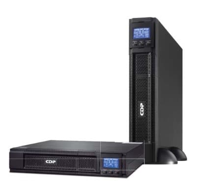 CDP No-Break CDP UPO11-2RT 2000VA/1800W FP 1.0 Online UPS 2U RT, LCD 120 Vac