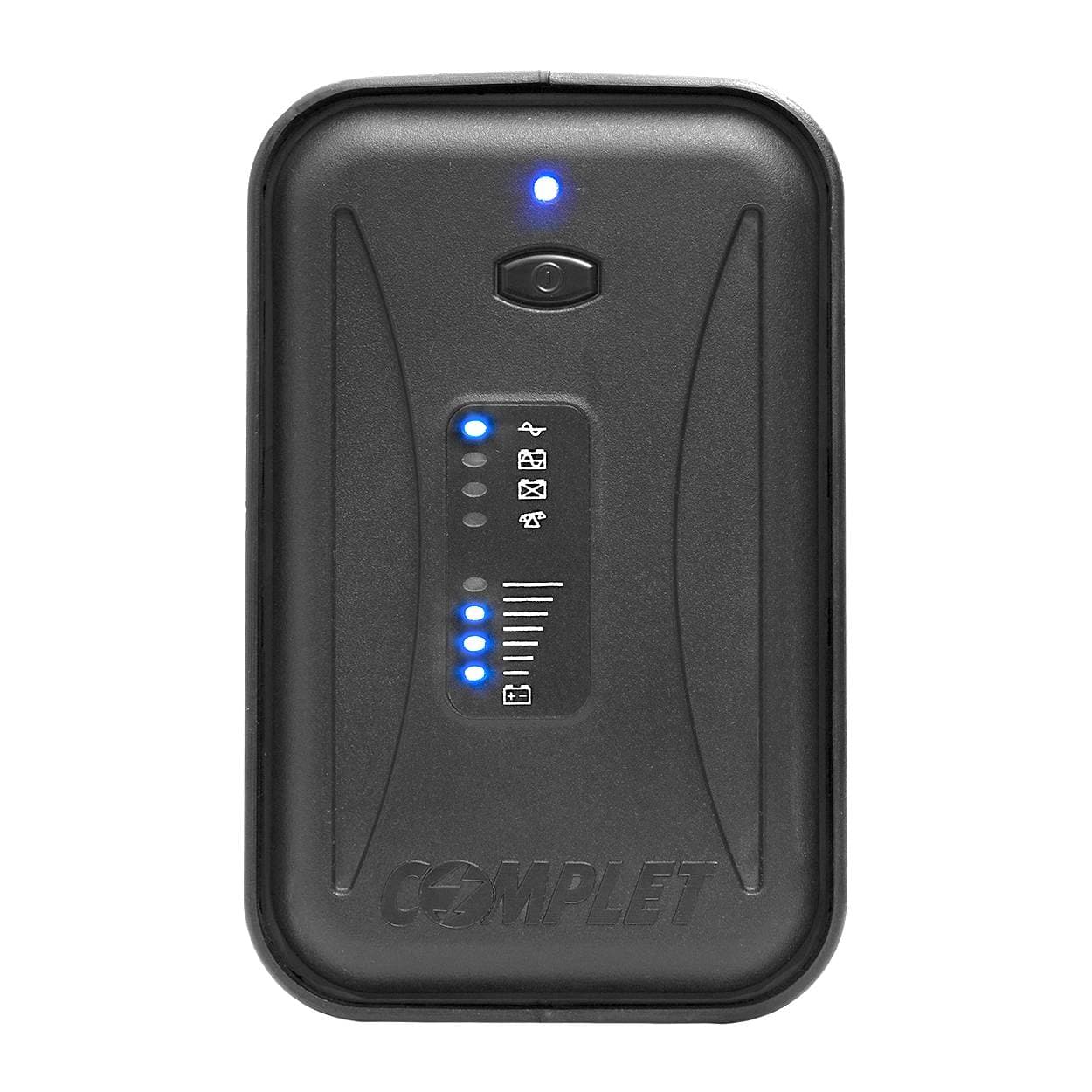 COMPLET No Break MT 1000 con regulador y supresor integrado. Capacidad 500 W. Respaldo 45 minutos carga Media