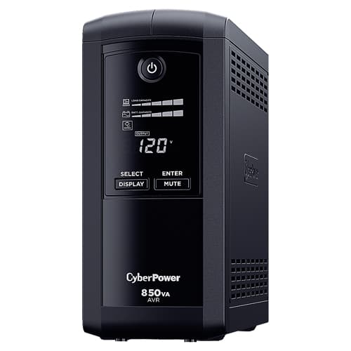 CyberPower No-Break CyberPower CP850AVRLCD, 850 VA, 510 W, 8 h, Hogar y Oficina