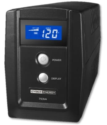 CYBERPOWER No-Break CyberPower OM750ATLCD, 750 VA, 300 W, 8 h, Negro