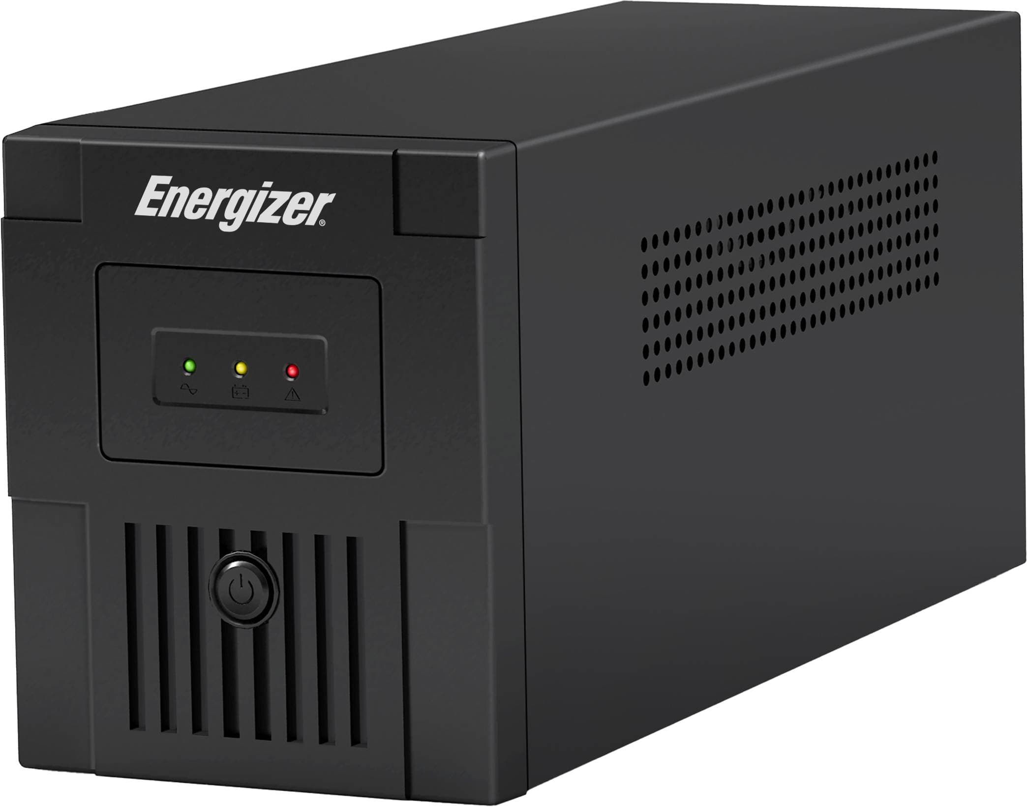Energizer No Break Energizer 1500VA/900W (ERENUPS15VA). AVR, 2 bat. 12V/9AH, 8 contactos (4 respaldo), LED/Alarma. Cert. RoHS/NOM/CE. 2 años gtía.