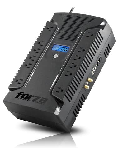 FORZA No-Break FORZA HT-1000LCD, 1000 VA, 500 W, Negro
