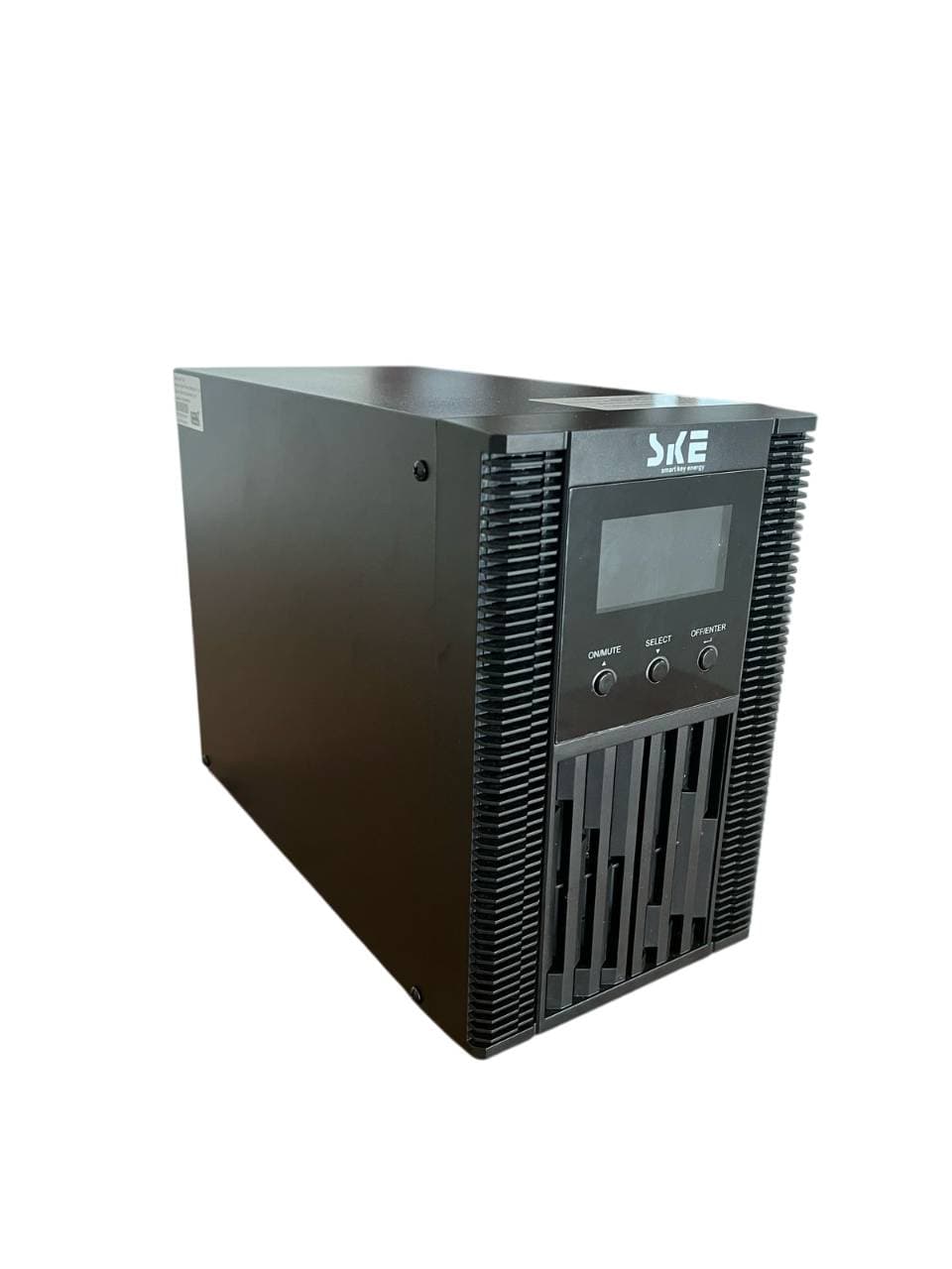 SKE UPS Online SKE Energy (UH11-1 LS) 1,000va/900w, Monofásico, Doble Conversión, Color Negro, Voltaje de Entrada y Salida 120V
