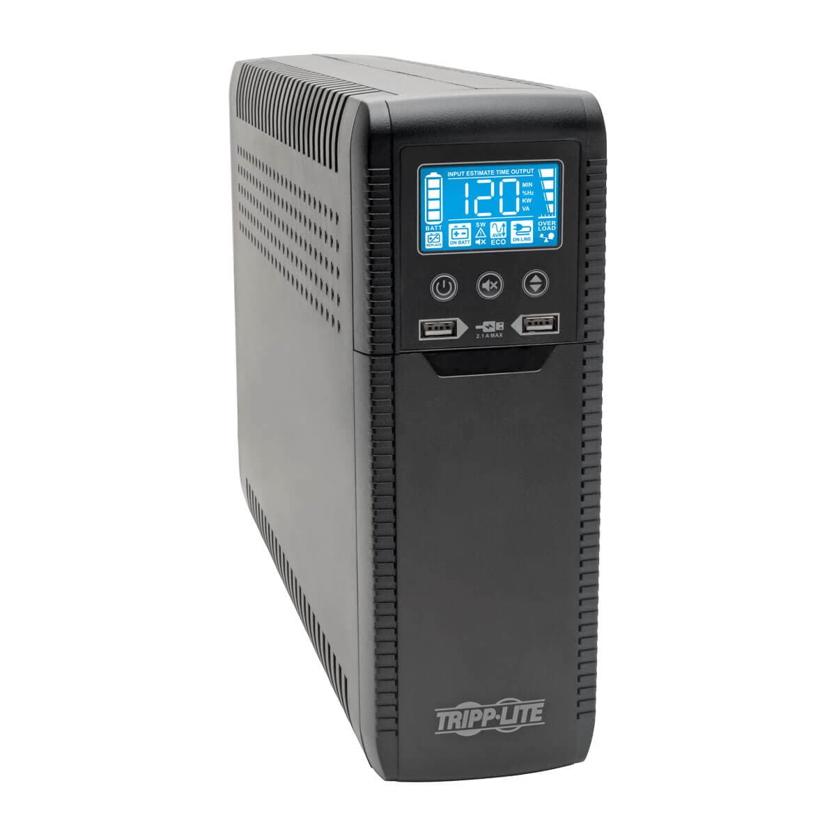 TRIPP-LITE UPS Interactivo con USB 1300VA/720W,120V, 50H TRIPP-LITE ECO1300LCD, 1300 VA, 720 W, 7 h , Hogar y Oficina