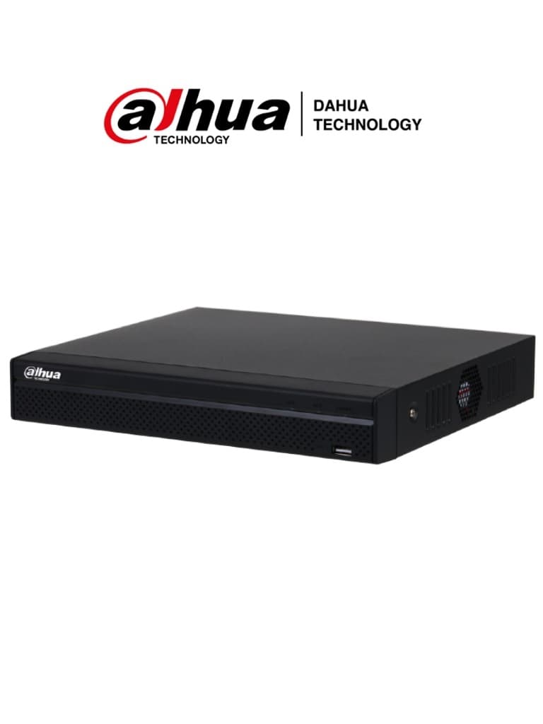 Dahua Technology DAHUA NVR1108HS-8P-S3/H NVR 8MP 4k 8 CH IP 8 CH PoE Smart H.265+ Rendi 80 Mbps OUT Video HDMI&VGA 1 Bahía DD 8TB Soporta Cám Protocolo Onvif & RTSP