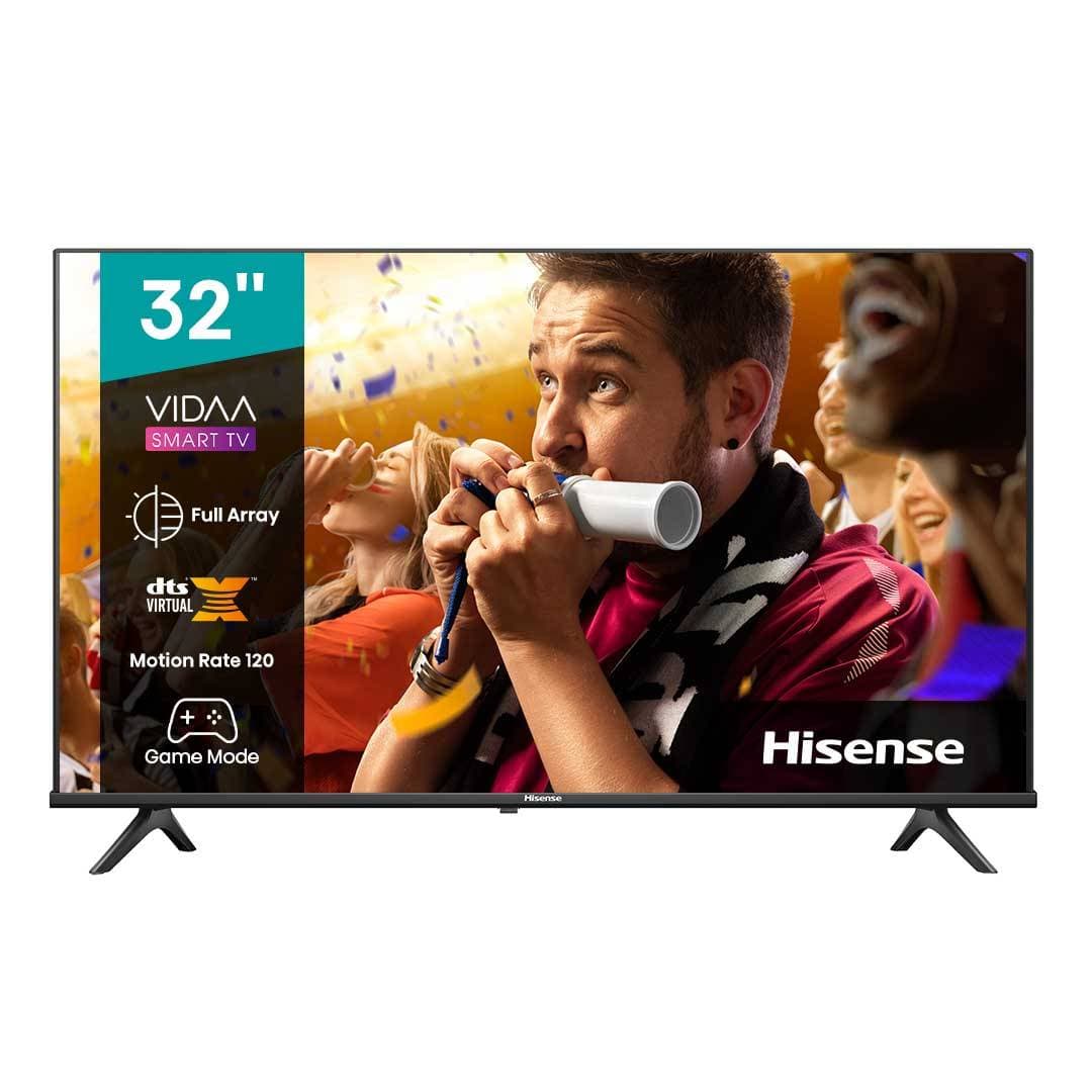 Hisense Televisor Hisense 32A4NV, 32 pulgadas, LED HD, 1366 x 768 Pixeles, VIDAA SMART TV