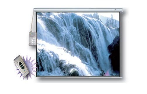 Multimedia Screens Pantalla de Proyección SCREENS MSE244, 136 pulgadas, Eléctrica, Color blanco