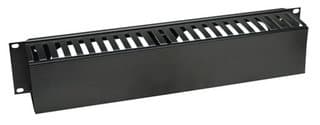 INTELLINET 168458 Organizador Cables 19", Con Tapa plastico