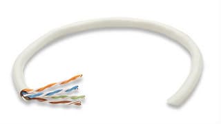 INTELLINET Bobina de cable de red UTP, 334136, 100% Cobre, Solida, 305m, CAT 6, Color Gris, 4 pares, 23AWG