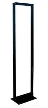 WAM Rack de dos postes para instalaciones en piso WAM WAM-RACK719, Acero, 42UR, 19 pulgadas