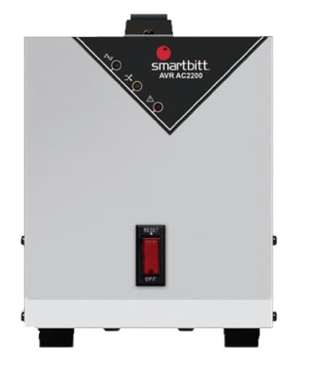 SMARTBITT Regulador SMARTBITT SBAVRC2000, Color blanco, Hogar y Oficina, 2000 VA, 1200 W