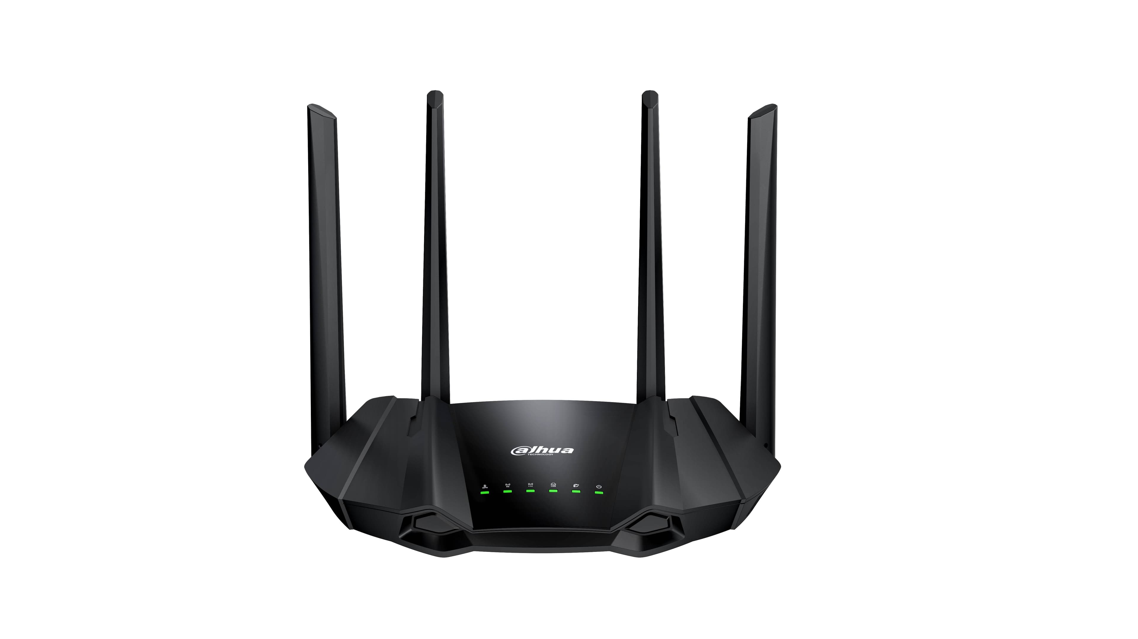 Dahua Technology Router Dahua DH-AX15M Wi-Fi 6 (802.11ax), doble ban1500 Mbps,alta vel, estab para múltiples disp y seguridad avanzada WPA3. NB