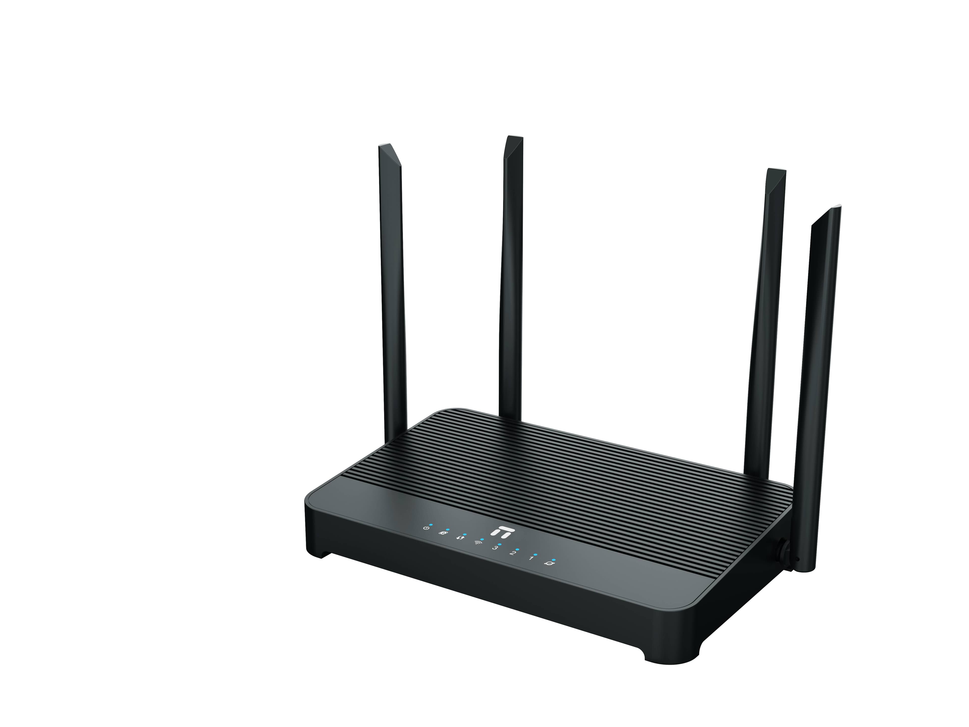 NETIS Netis Router Inalámbrico NX31 (AX3000), 4 puertos, WIFI 6, 3000 Mbps, Router, AP, 4 Antenas de 5 dBi