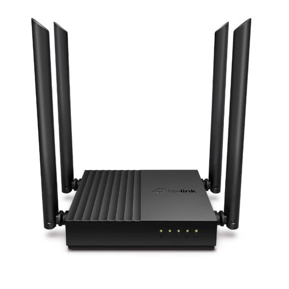 TP-LINK ROUTER TP-LINK DUAL BAND ARCHER C64 WIFI AC1200 MU-MIMO GIGABIT DE GRAN ALCANCE