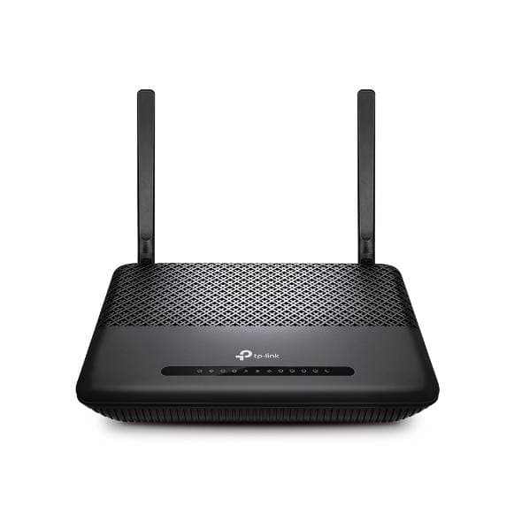 TP-LINK Router VoIP GPON inalámbrico AC1200 (XC220-G3v), 4 puertos LAN RJ45 de 10/100/1000 Mbps, 1 puerto SC/APC GPON, 1 puerto RJ11 FXS
