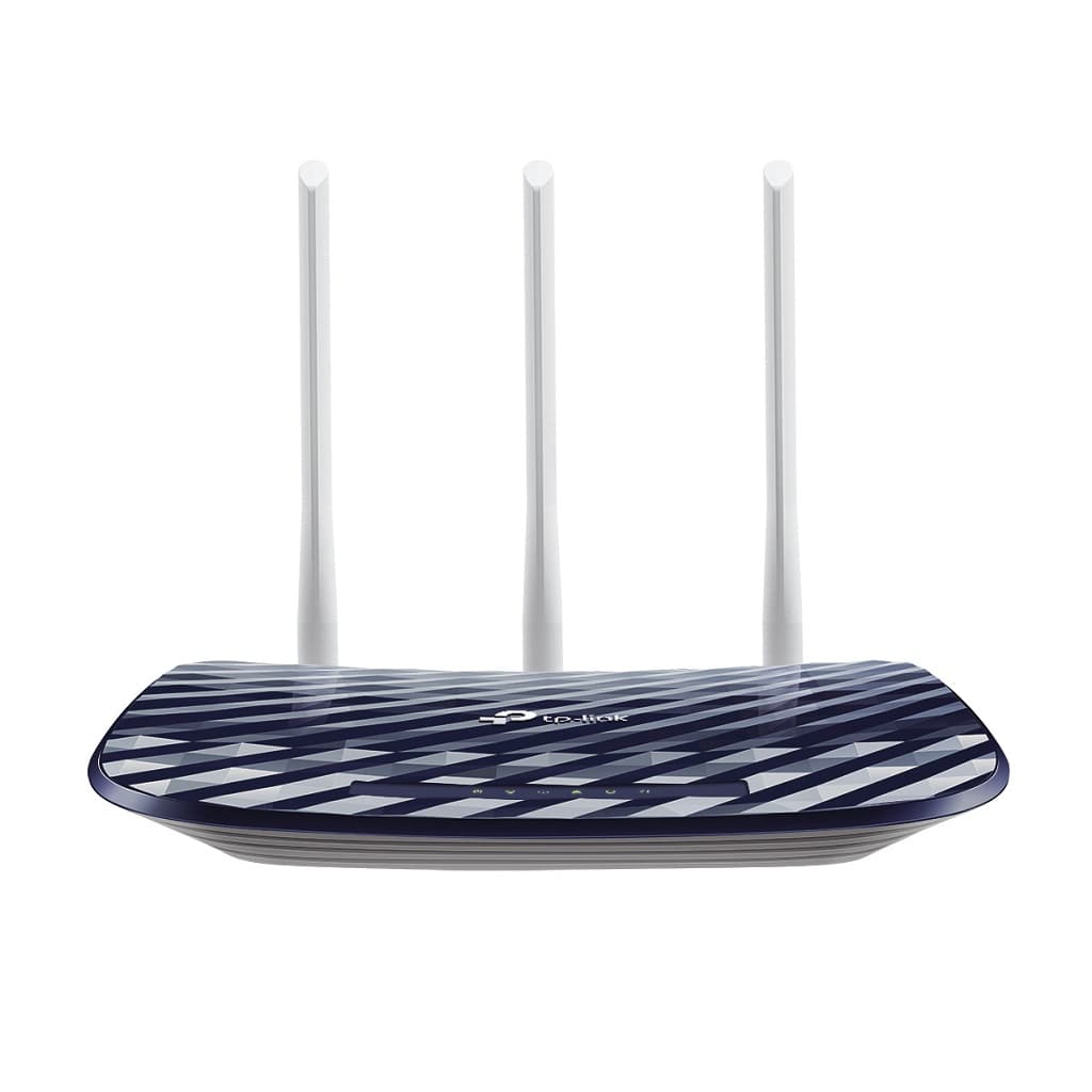 TP-LINK Router TP-LINK Archer C20, 433 Mbit/s, 5 GHz, Externo, 3, Blanco