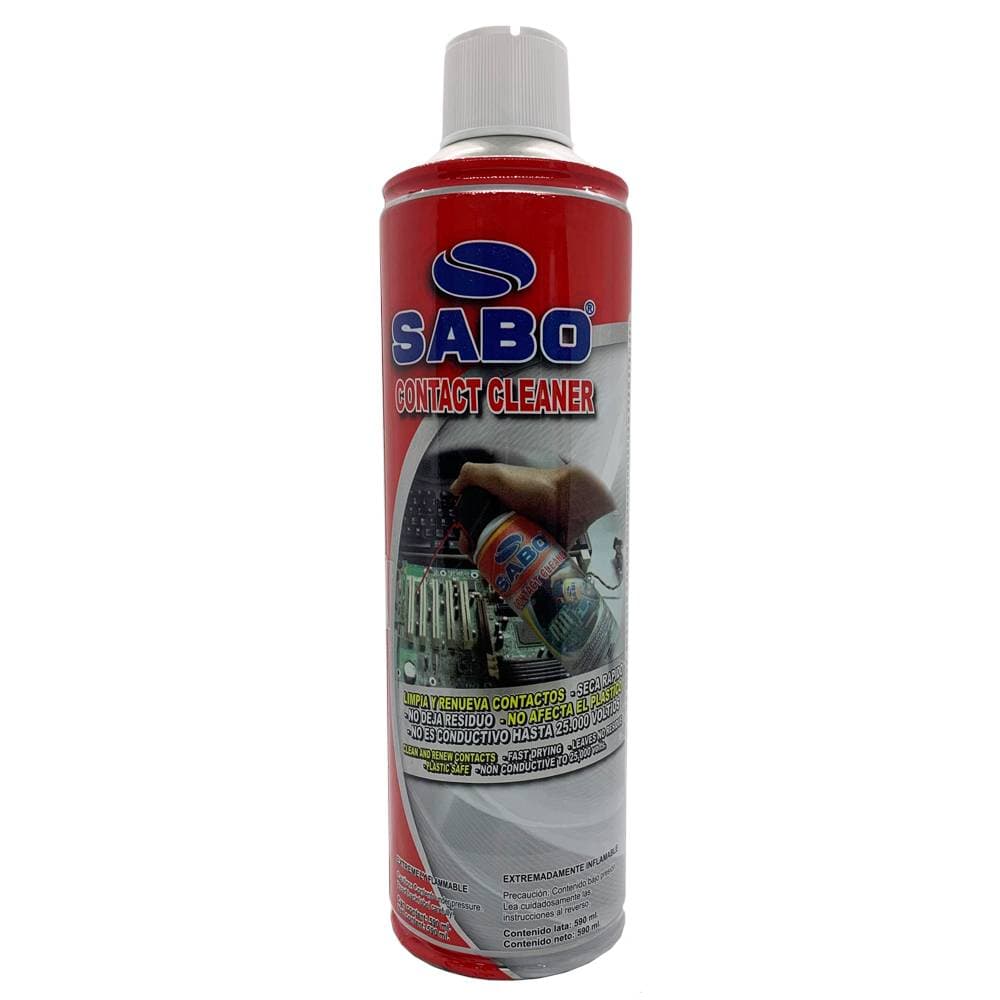 SABO CONTACT CLEANER 590ML SABO LIMPIADOR DE CIRCUITOS ELECTRONICOS
