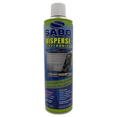 SABO DISPERSE ELECTRONICO 590 ML SABO DESPLAZADOR DE HUMEDAD Y POLVO