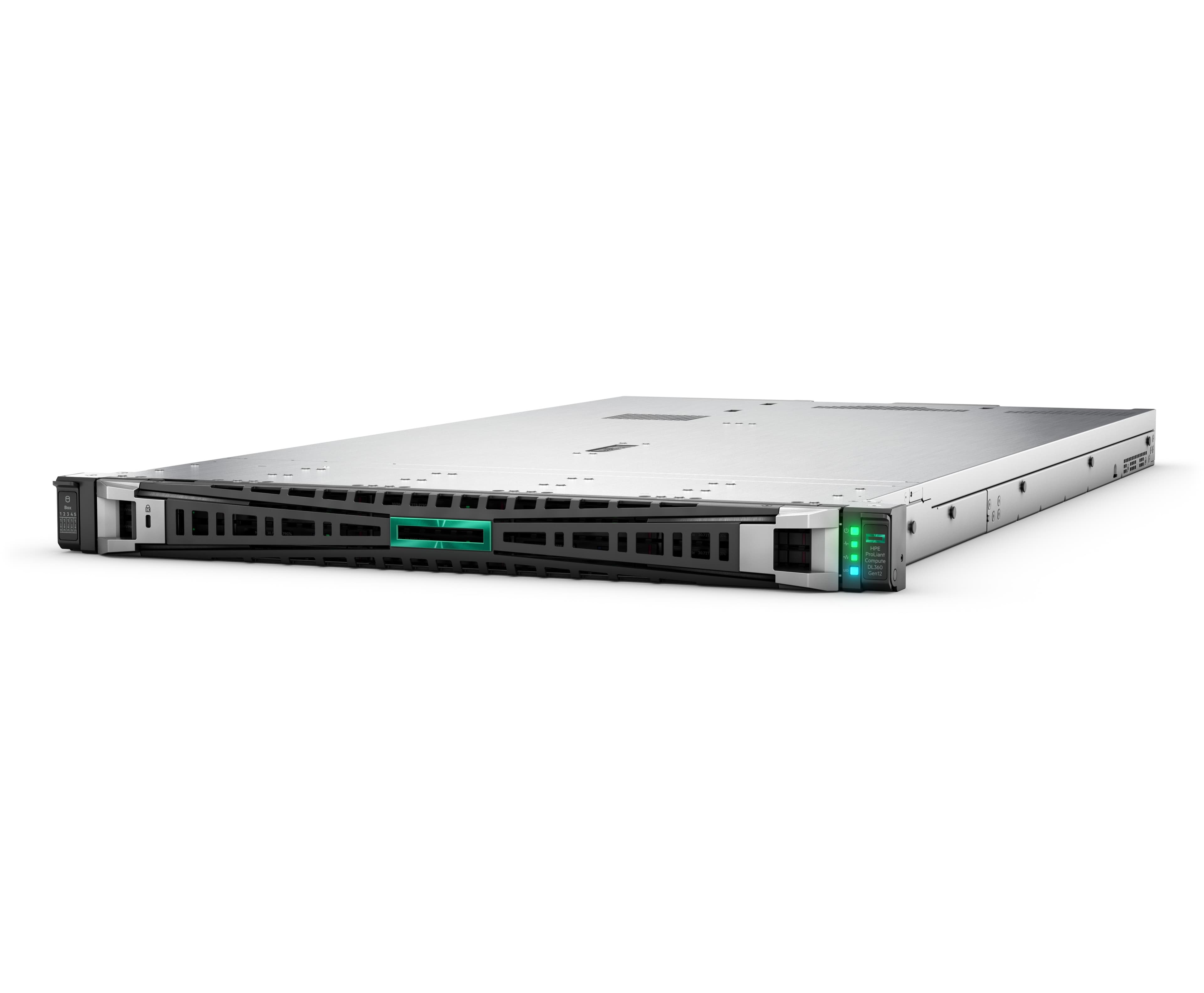 Hewlett Packard Enterprise HPE ProLiant Compute DL360 Gen12 6505P 12c 1P 2x32GB-R 8SFF MR408i-o 2x960GB SSD 2x800W PS LA Server