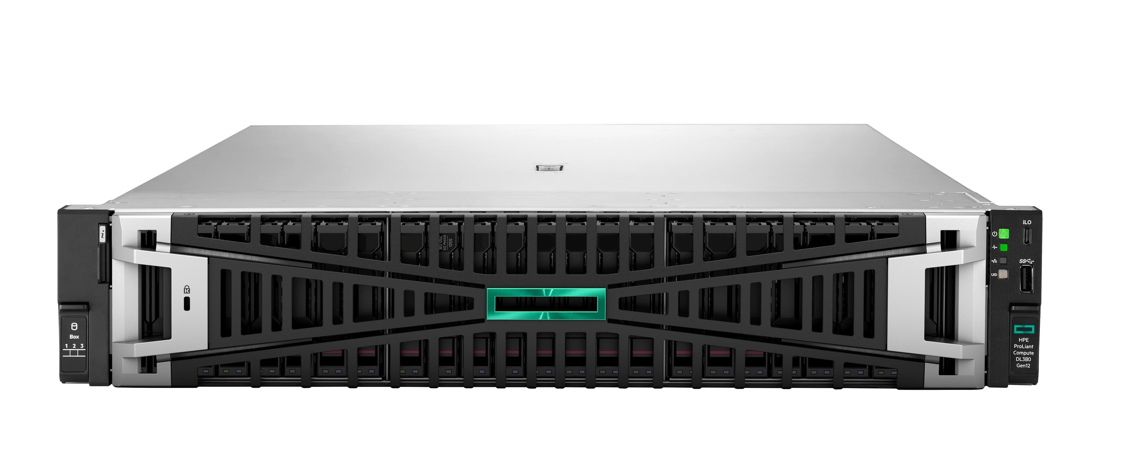 Hewlett Packard Enterprise HPE ProLiant Compute DL380 Gen12 6505P 12c 1P 2x32GB-R 8SFF MR416i-o 2x480GB SSD 2x800W PS LA Server