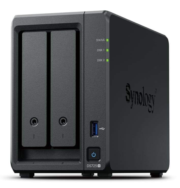 SYNOLOGY Servidor NAS marca Synology modelo DS725+ 2 Bahias DiskStation