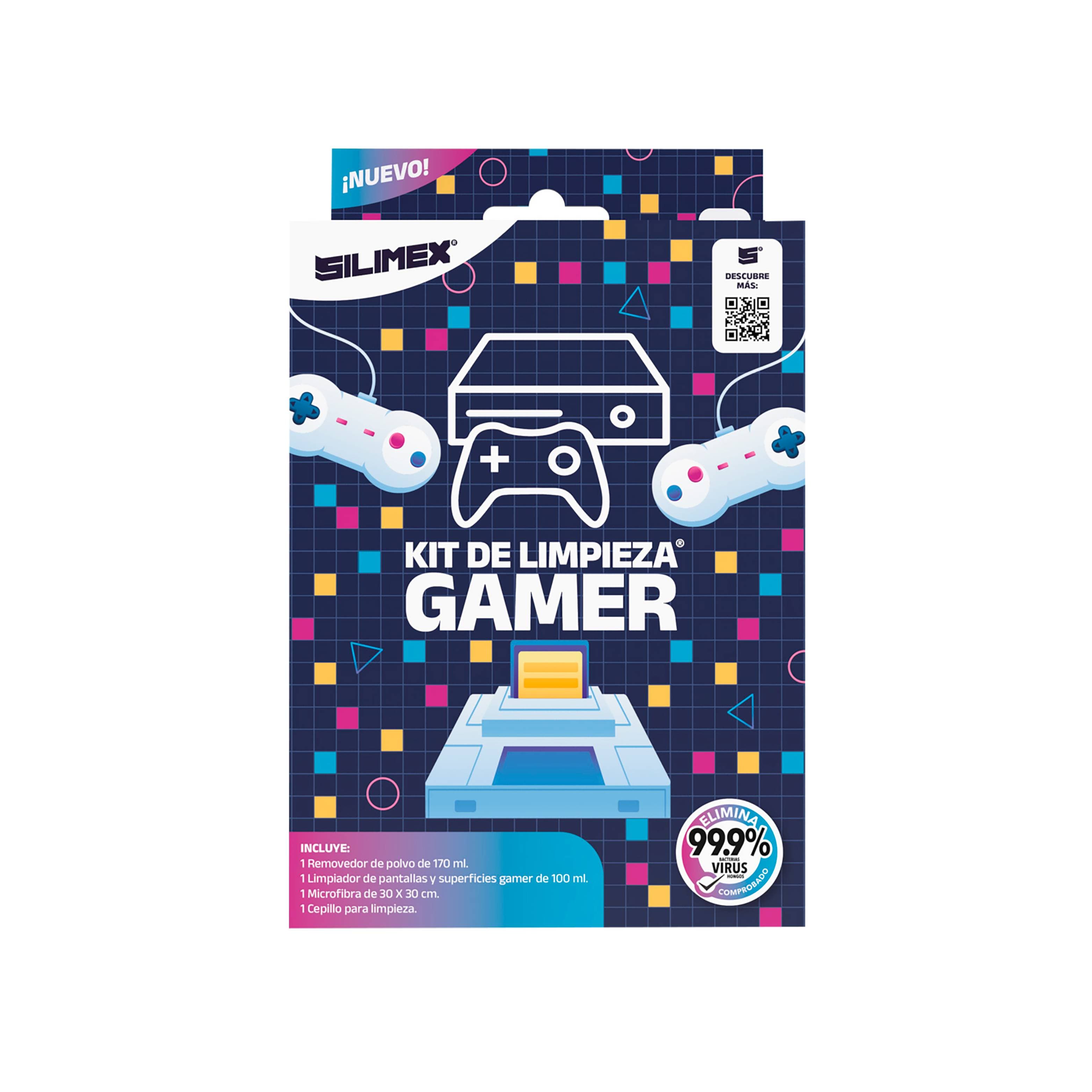 SILIMEX KIT DE LIMPIEZA GAMER Mantén tu Zona de Juego en Perfecto Estado