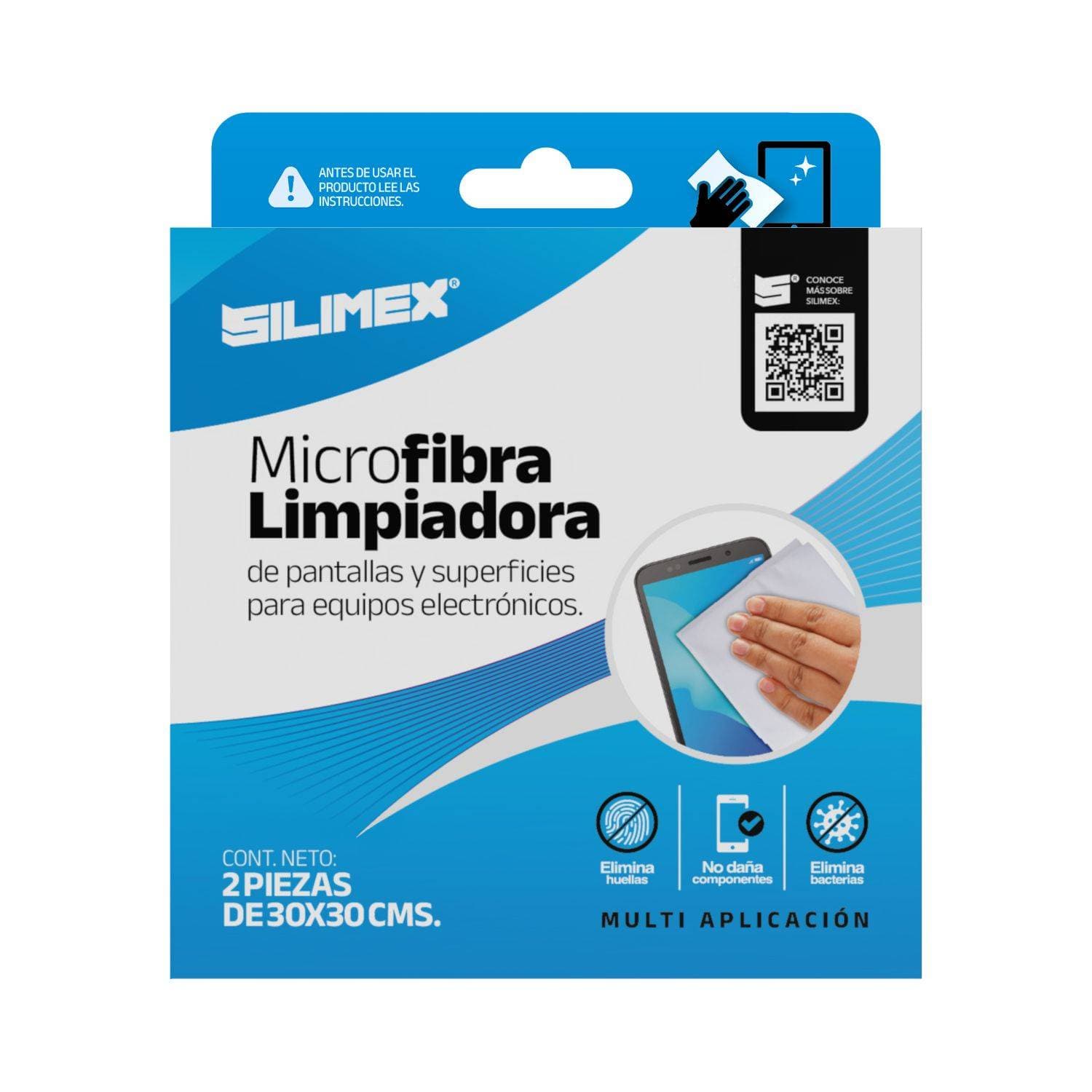 SILIMEX MICROFIBRA LIMPIADORA 30x30 CM