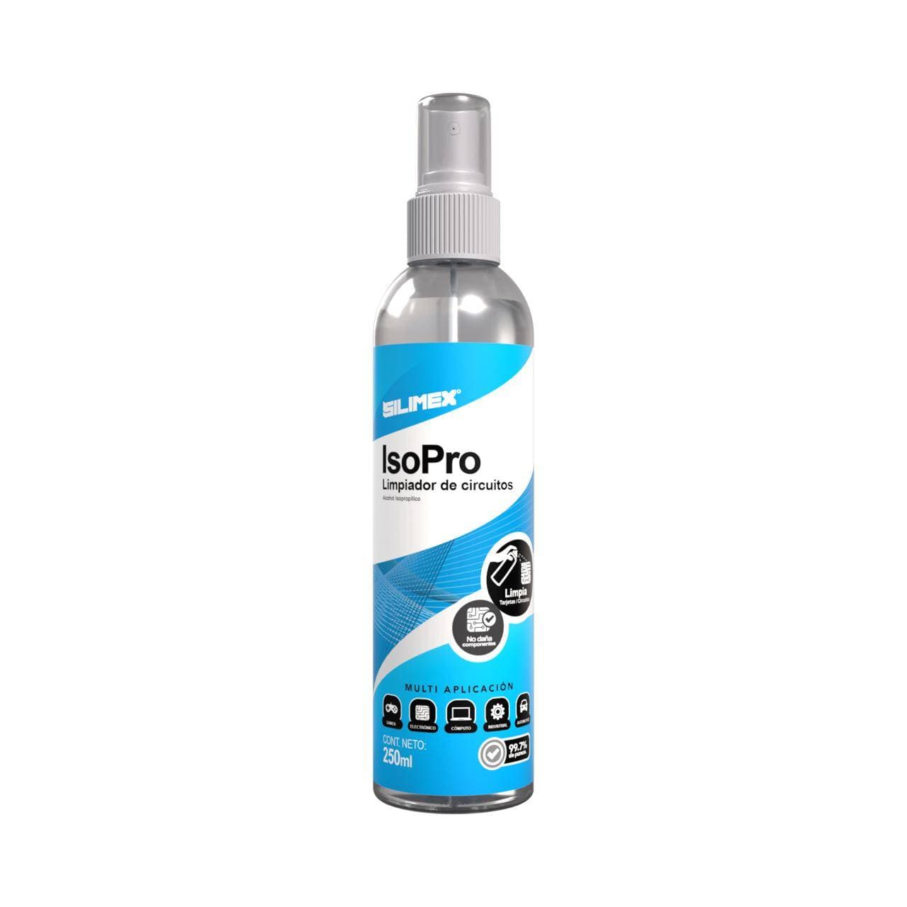 SILIMEX IsoPro Alcohol Isopropilico 250 ml