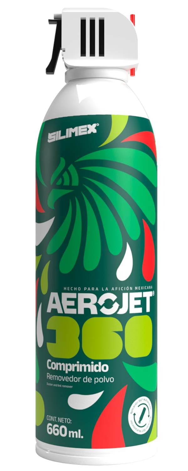 SILIMEX Aire Comprimido Aerojet 360° 660 ml (Edicion limitada MUNDIAL)