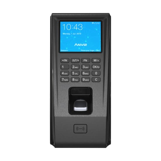 Anviz Control de Acceso y Asistencia Anviz AN-EP30-WIFI, Negro, Si