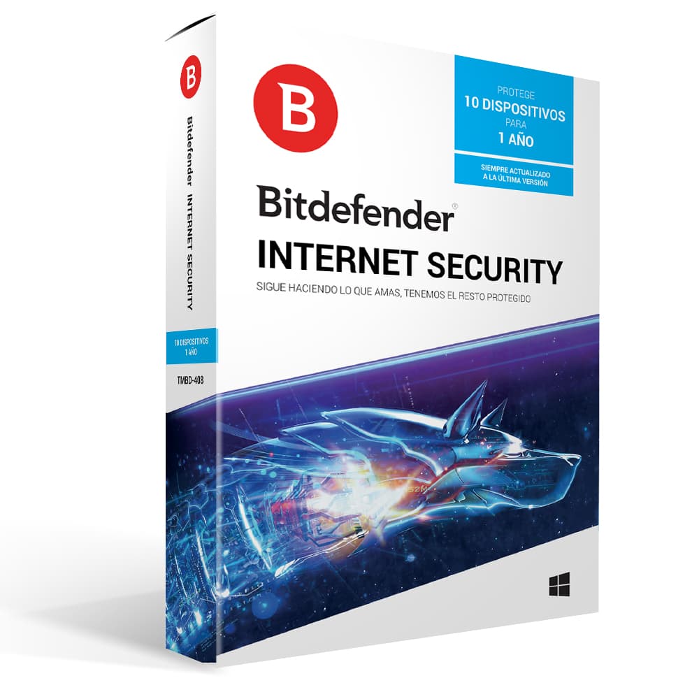 BITDEFENDER Antivirus BITDEFENDER TMBD-408, 10 licencias, 1 Año(s)