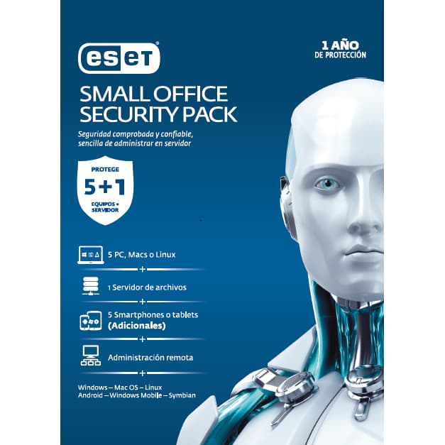 ESET ESET Small Office Security Pack, Base, 5 licencias