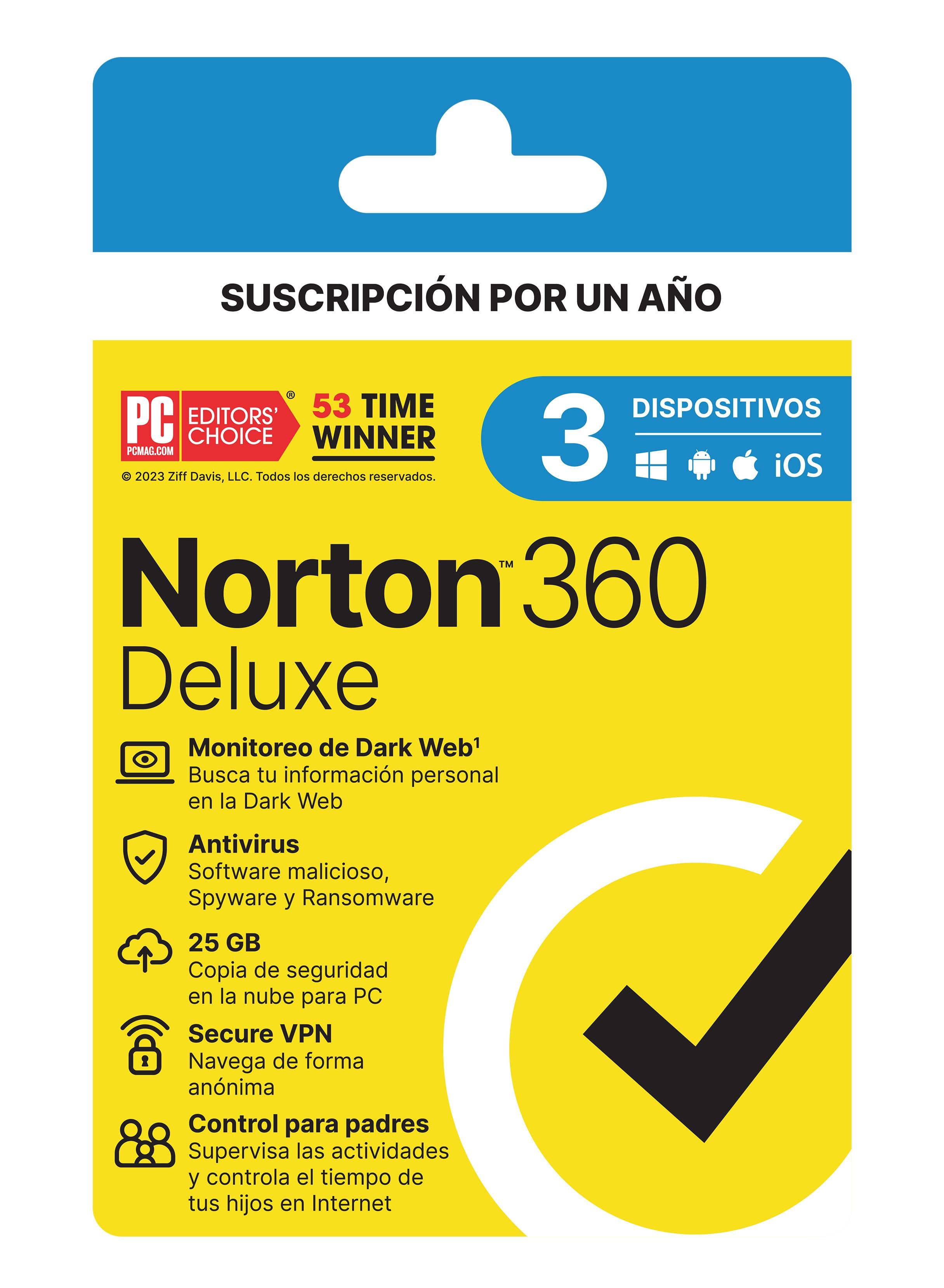 NORTON NORTON 360 DELUXE 3D 1A 21443383