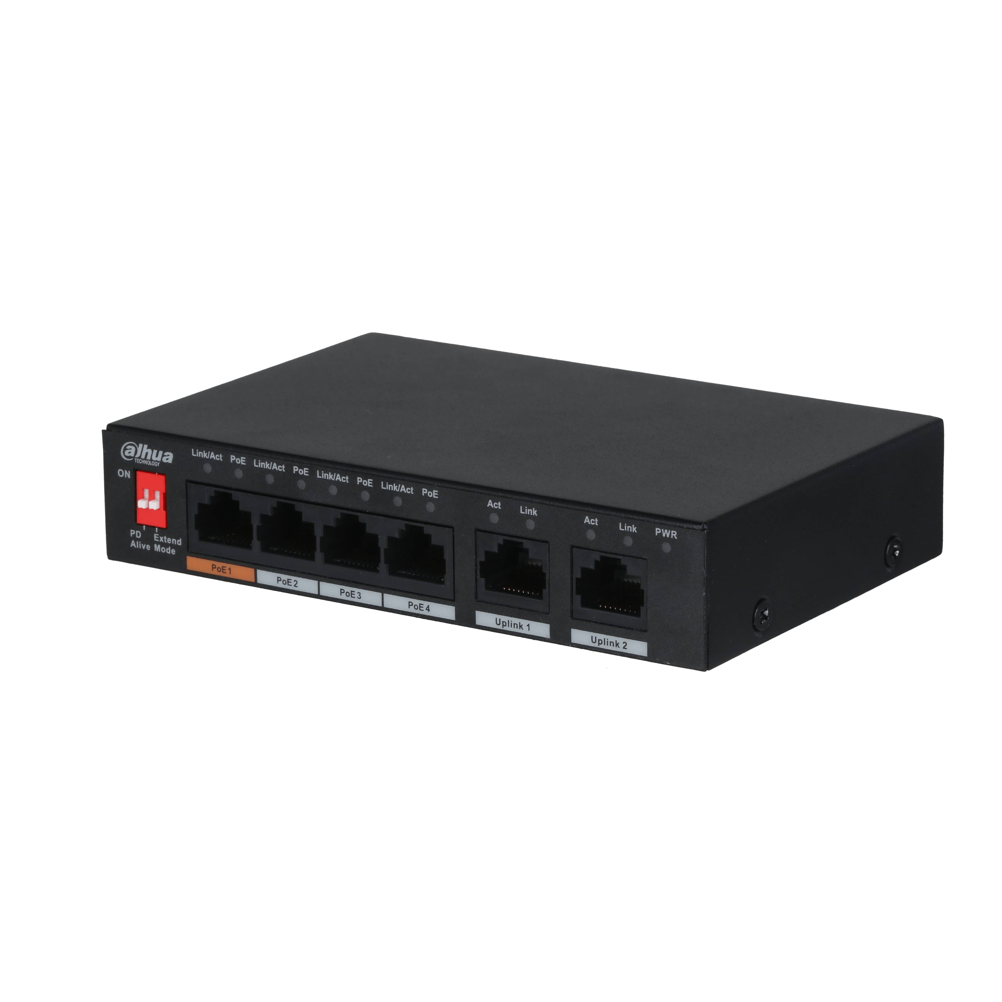 Dahua Technology DAHUA PFS3006-4ET-60 SWITCH POE DE 6 PTO NB