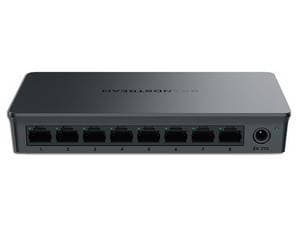 GRANDSTREAM Switch No administrable, 8 puertos Gigabit con crossover automático MDI/MDIX, gabinete plástico para escritorio o pared.