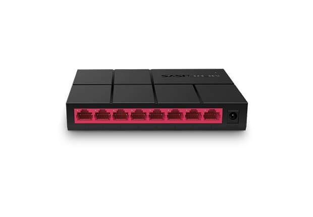 MERCUSYS SWITCH DE ESCRITORIO CON 8 PUERTOS A 10/100/1000 MERCUSYS MS108G DE DISEÑO COMPACTO Y CONFIGURACIÓN PLUG AND PLAY