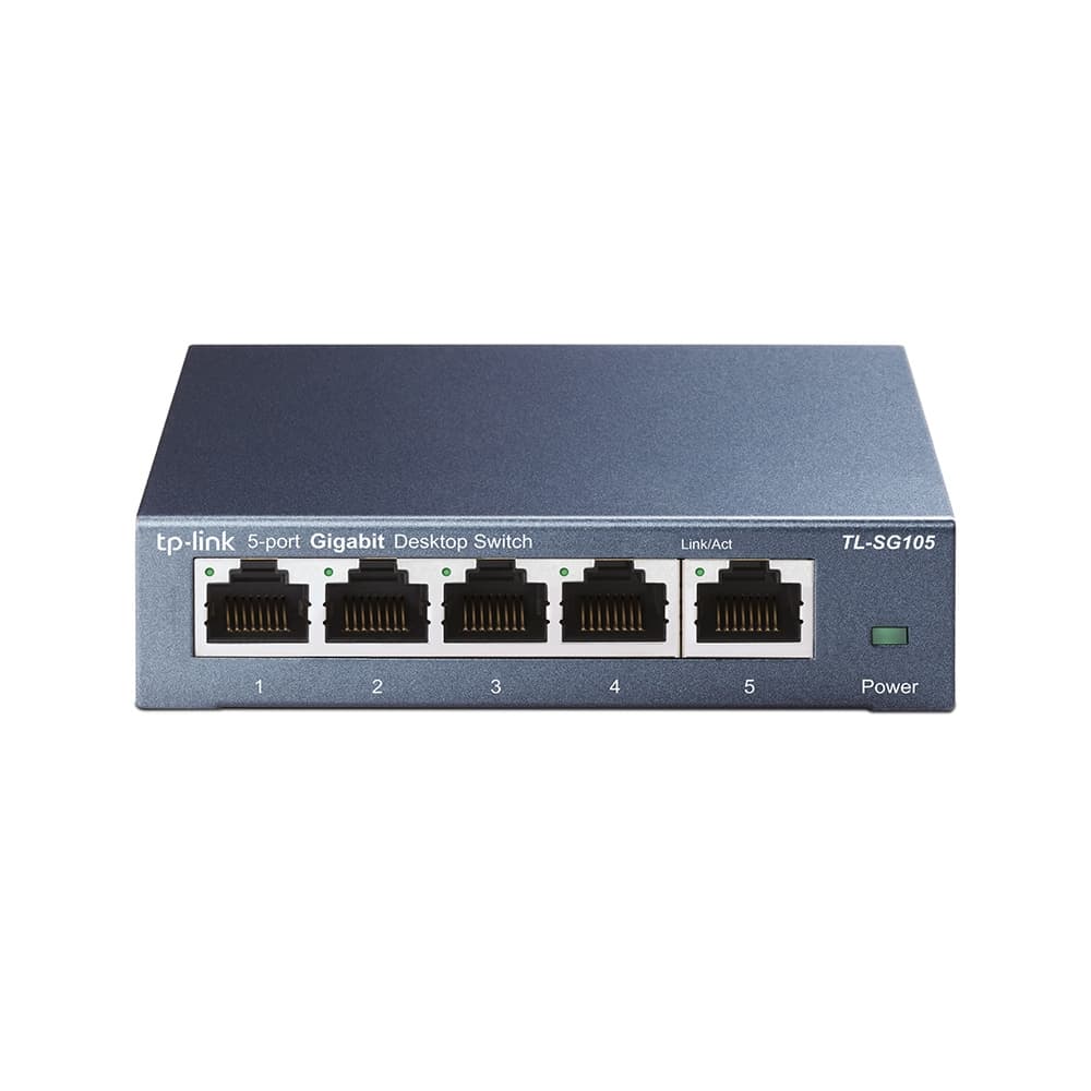 TP-LINK Switch TP-LINK TL-SG105, Negro, 5, 10/100/1000 Base-T(X)