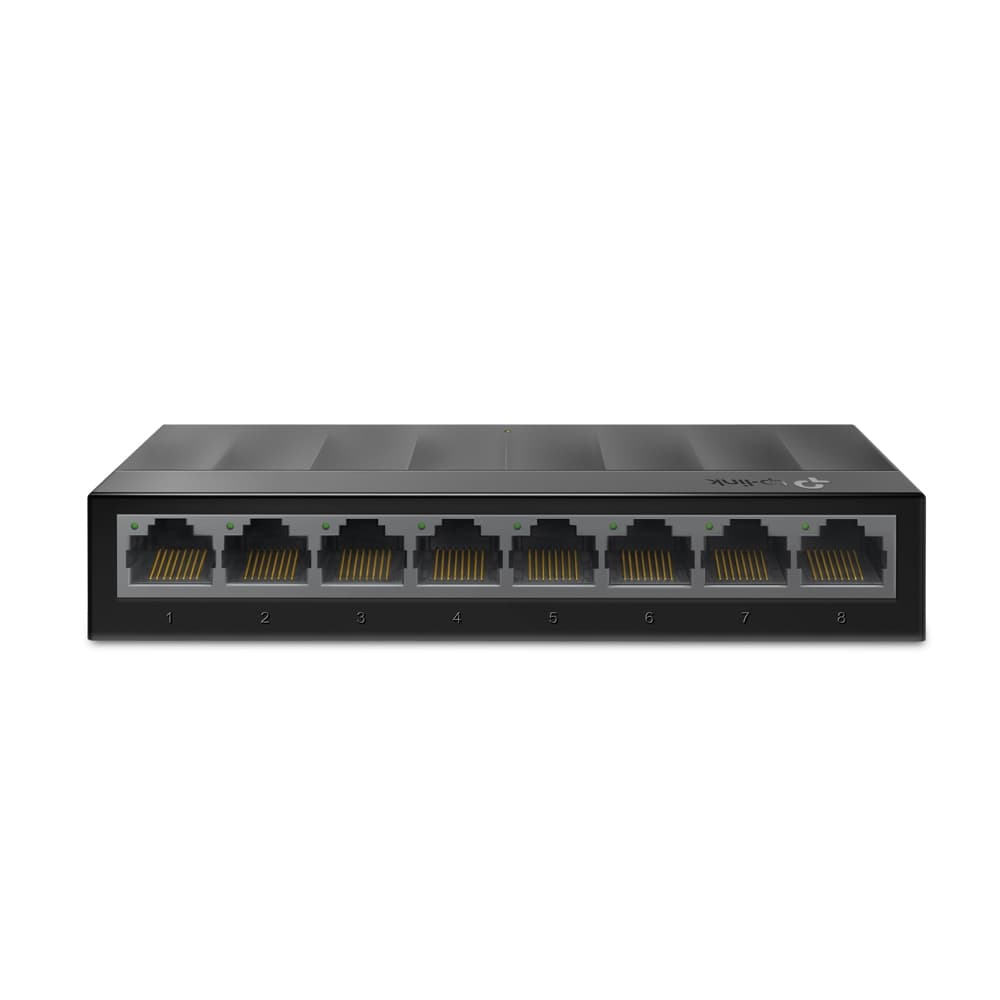 TP-LINK SWITCH GIGABIT DE 8 PUERTOD PARA ESCRITORIO CON TECNOLOGÍA GREEN ETHERNET PLUG AND PLAY TP-LINK LS1008G