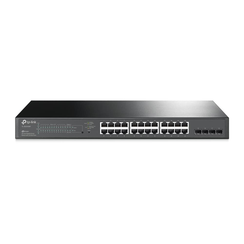 Omada Switch TP-LINK SG2428P, Negro, 250 W