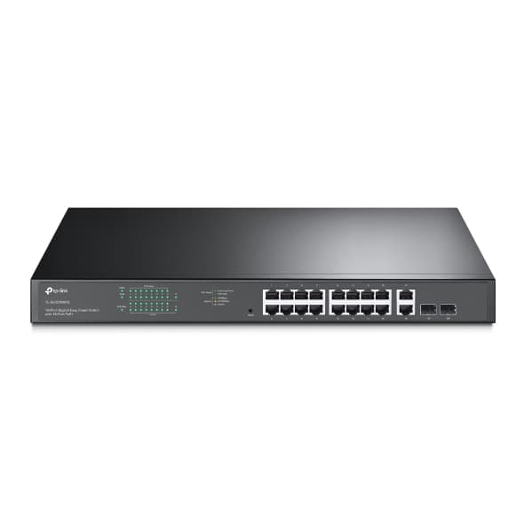 TP-LINK Switch TP-LINK TL-SG1218MPE, Negro