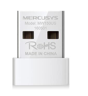 MERCUSYS ADAP. NANO USB INALÁMBRICO N150150MBPS MERCUSYS MW150US DISEÑO COMPACTO Y SOLUCIÓN CONVENIENTE