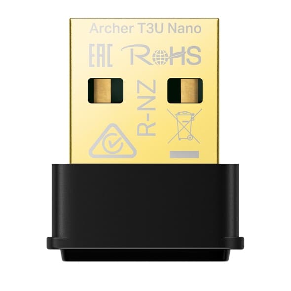 TP-LINK ADAPTADOR INALÁMBRICO USB TP-LINK ARCHER T3U NANO AC1300 CON DOBLE BANDA