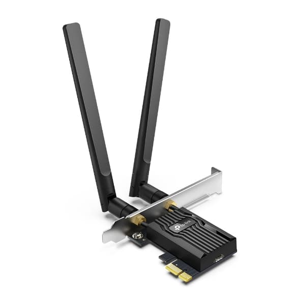 TP-LINK ADAPTADOR WIFI6 PCIE BLUETOOTH 5.2 ARCHER TX55E AX3000 CON TECNOLOGÍA 1024-QAM Y GRAN ALCANCE