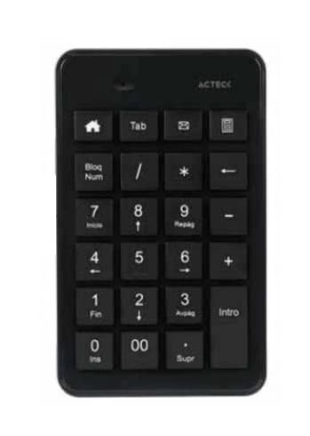 ACTECK Teclado Numérico Conexión Dual 2.4hz/Bluetooth Inspire TI450 Advanced Series