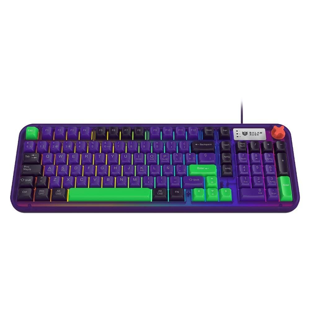 Balam Rush Teclado Gamer Alámbrico WARSTRIKE EVA KG500E Balam Rush