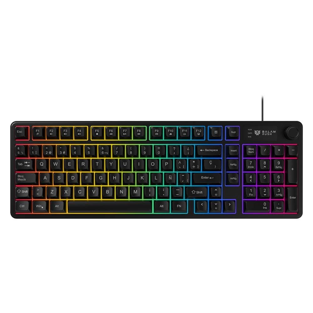 Balam Rush Teclado Gamer Alámbrico BALRAK PRO KG490 Balam Rush