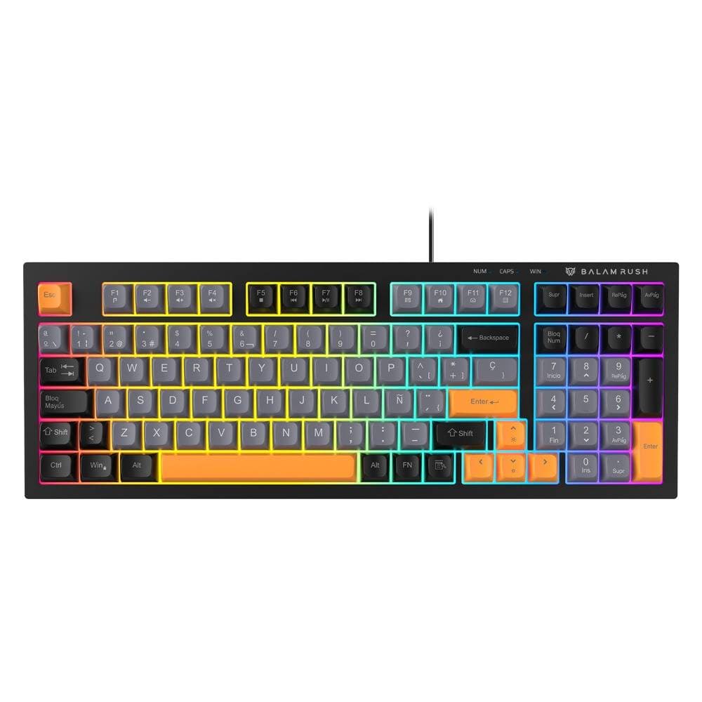 Balam Rush Teclado Gamer Alámbrico BALRAK PLUS KG480 Balam Rush Teclado Gamer