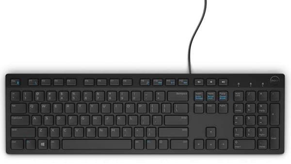 DELL Teclado DELL 580-ADRC, USB, Negro, Alámbrico, En Español