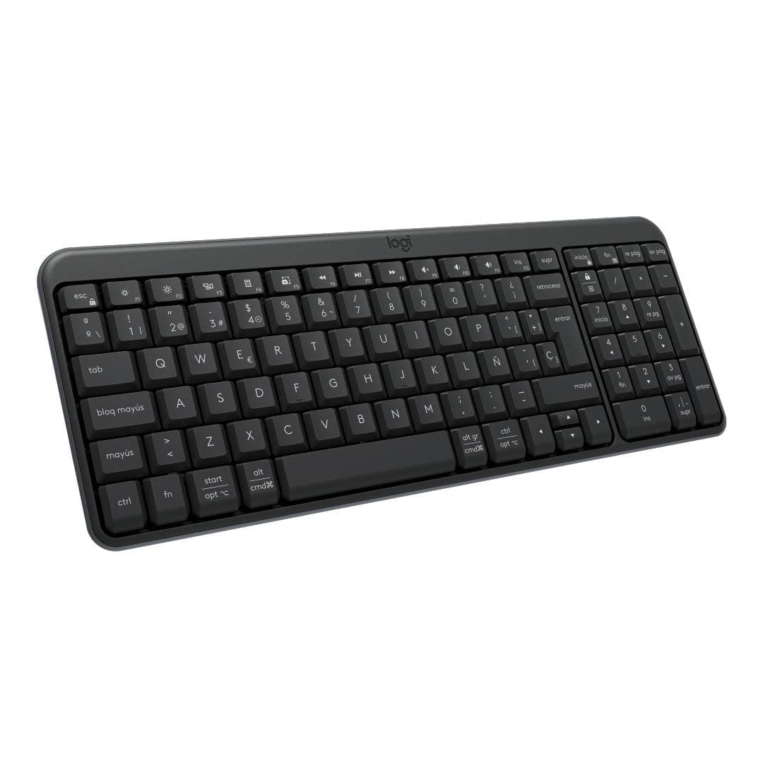 LOGITECH Teclado Logitech K250 920-013445 inalámbrico, color grafito.