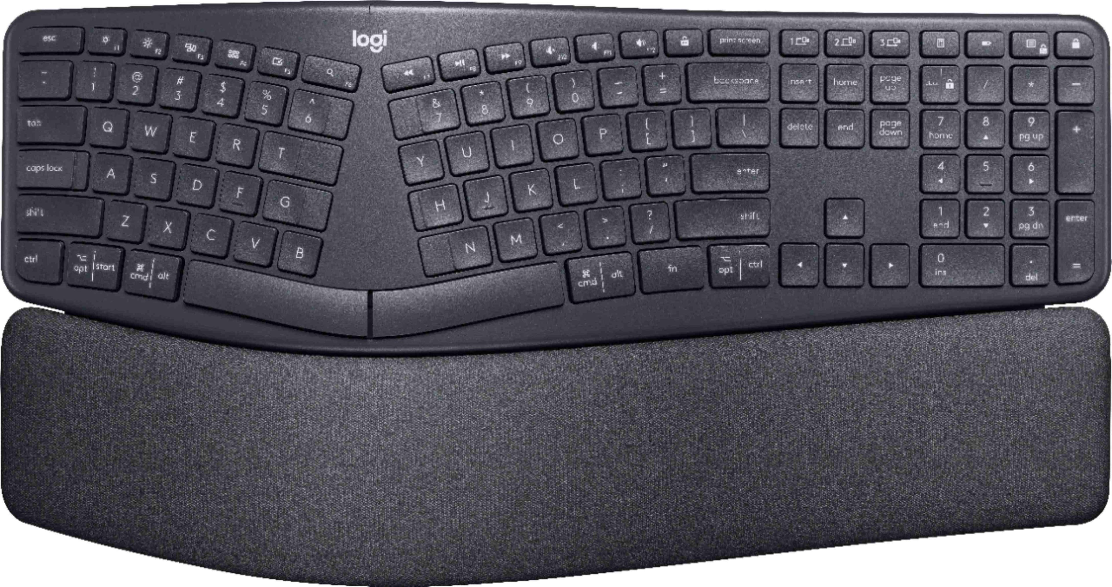 LOGITECH Teclado LOGITECH ERGO K860, Bluetooth, Negro, Inalámbrico